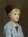 portrait of a boy with cap